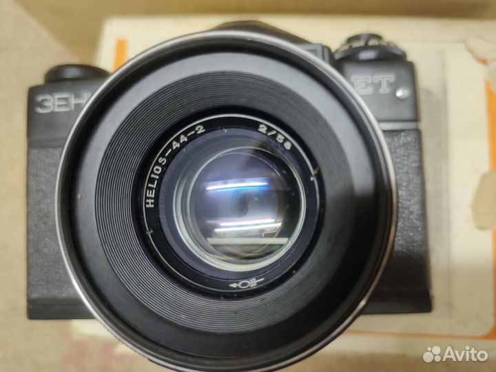 Фотоаппарат Зенит ет + Обьективы: Гелиос,Юпитер