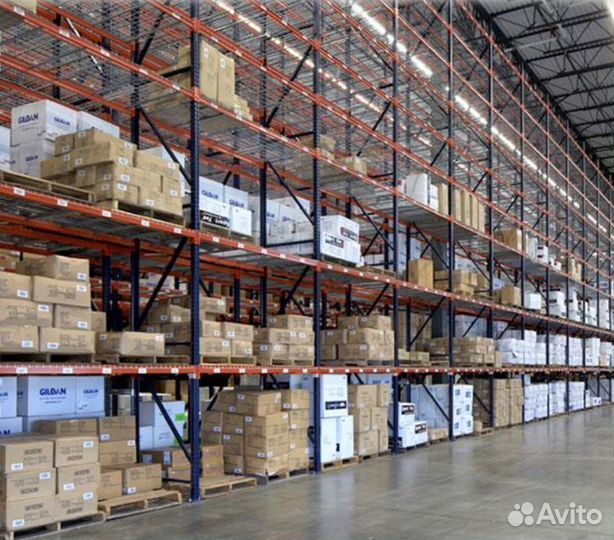 Стеллажи паллетные бу