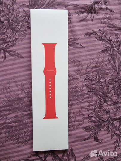 Ремешок Apple Watch Red Sport Band 40 мм