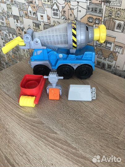 Play Doh Бетономешалка