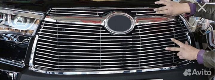 Решетка радиатора Toyota highlander “2014-2017