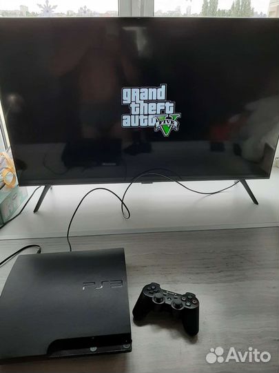 Sony PS3 slim 320Gb прошитая