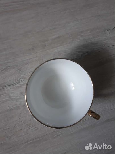 Чашки костяной фарфор СССР 6шт