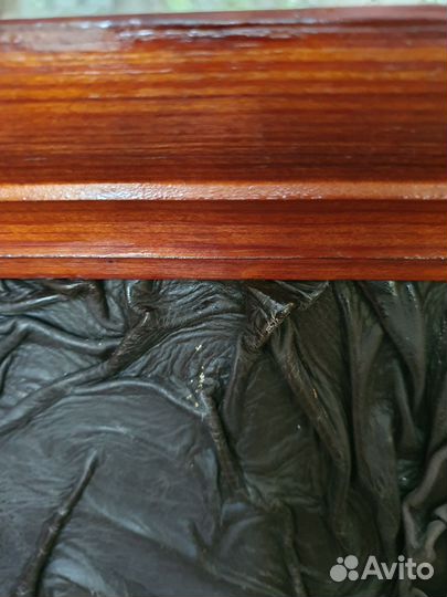 Картина из натуральной кожи