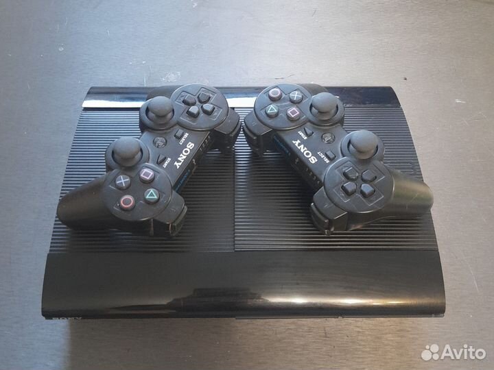 Sony PS3 super slim 500gb прошитая 37 игр
