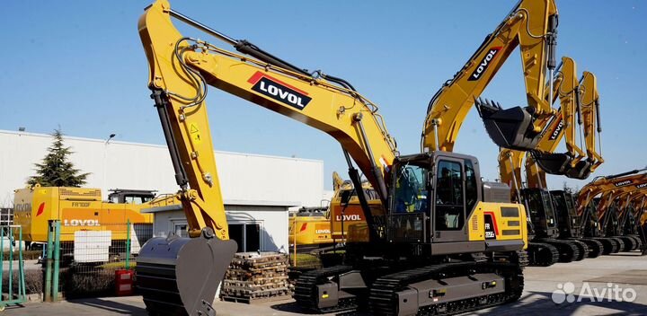 Гусеничный экскаватор Lovol FR225E2, 2024
