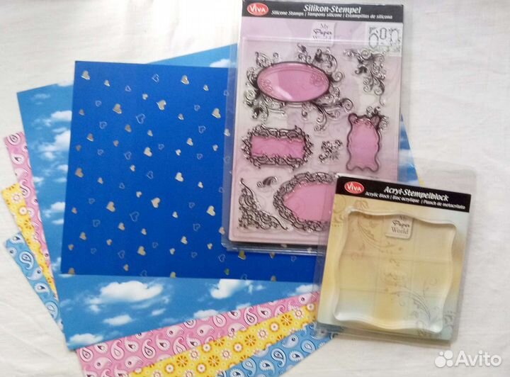 Штампы трафареты пресс для скрапбукинга