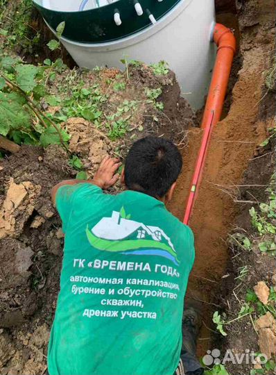 Установка автономной канализации, септики под ключ Биодевайс