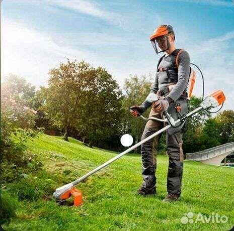 Покос травы, уборка территории, вся работа