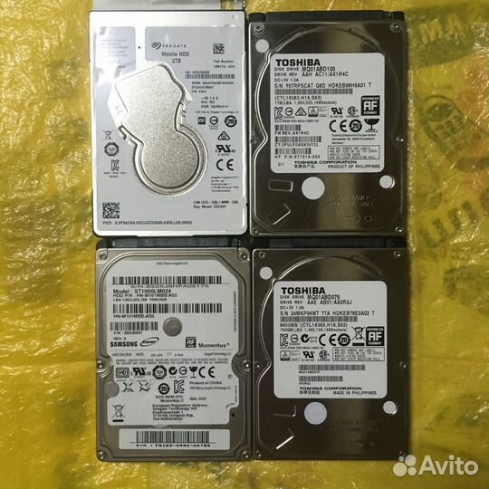 Жесткий диск HDD 1Tb для ноутбука 2.5