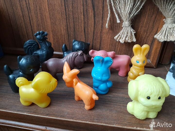 Винтажные игрушки, домашние животные, СССР