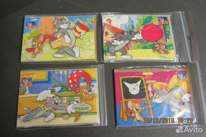 Пазлы из киндер сюрприз