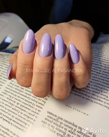 Маникюр наращивание