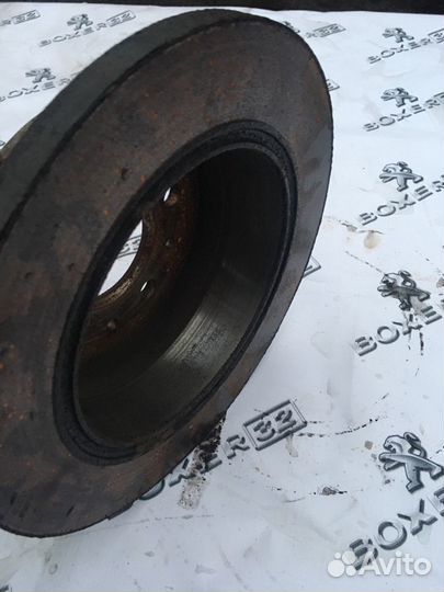 Диск тормозной задний Пежо боксёр 3