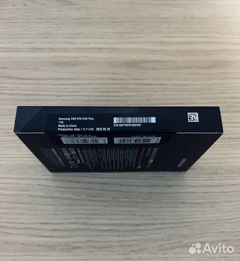 Накопитель M.2 Samsung Evo Plus 970 1Tb