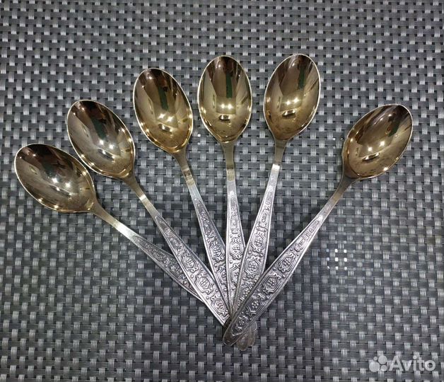 Чайные ложки из мельхиора СССР