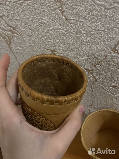 Банки из бересты для кофе и чая