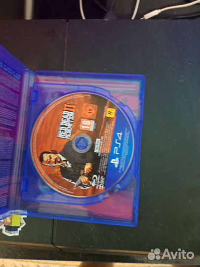 Red dead redemption 2 ps4 диск