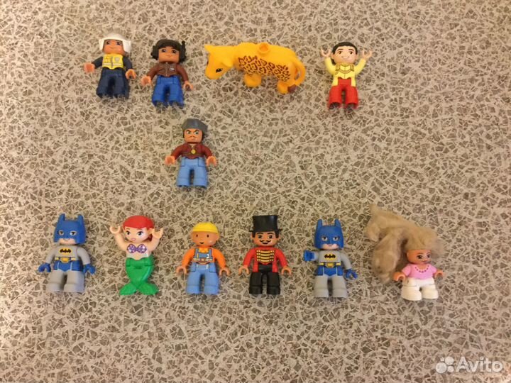 Лего Дупло Человечки Кубики Животные