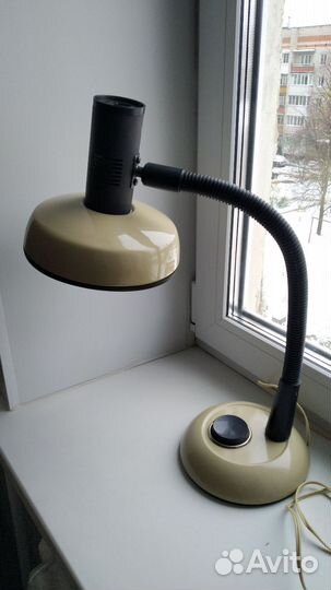 Лампа настольная СССР 1982 год