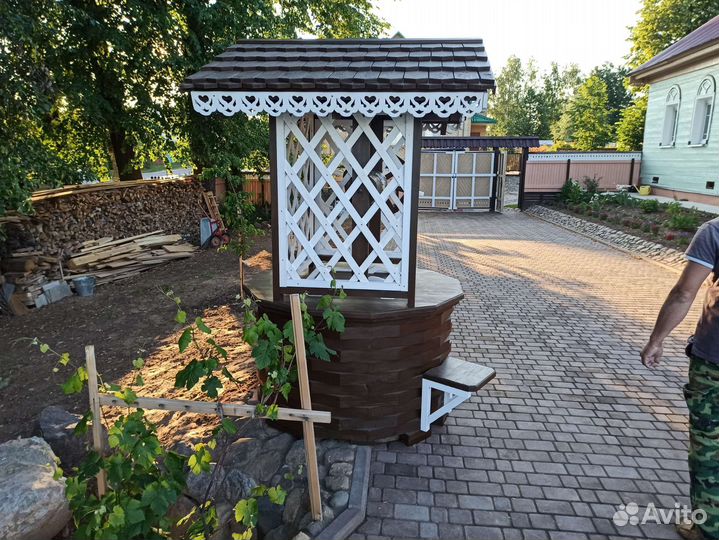Домик для колодца