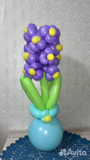 Цветы из шаров, ромашки, корзинки, тюльпаны