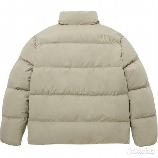 THE north face Down Jacket Unisex Milk Tea Color (50 (L)