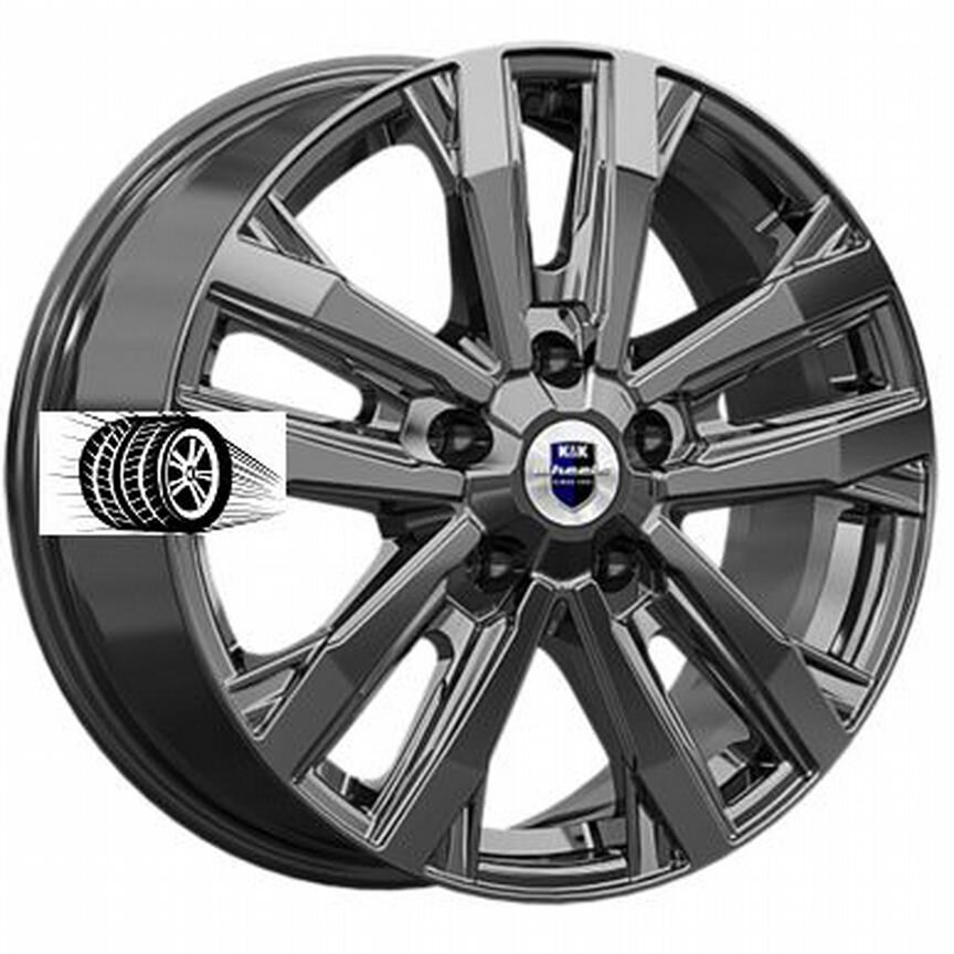 Литые диски K&K 8×R18 5×130
