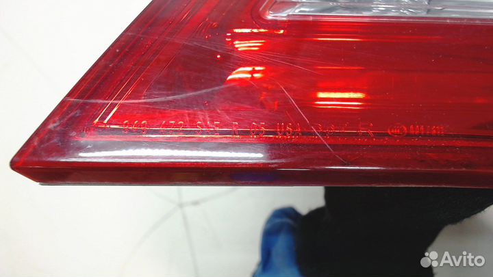 Фонарь крышки багажника Acura MDX, 2009