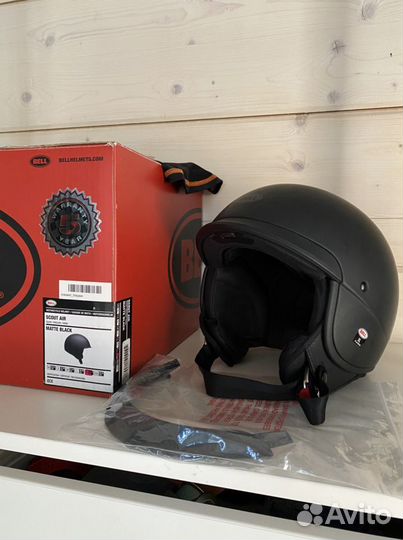 Мотошлем Bell Scout Air Matte Black XL