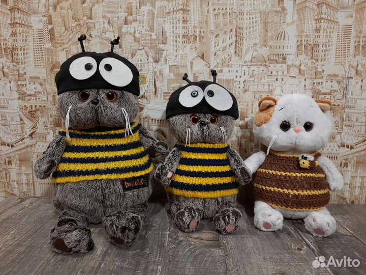 Кот Басик Пчёлка, Лили Овечка, Зайка Ми Мелисса