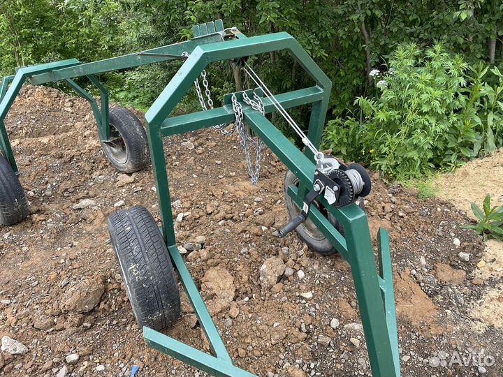 Прицеп для перевозки бревен