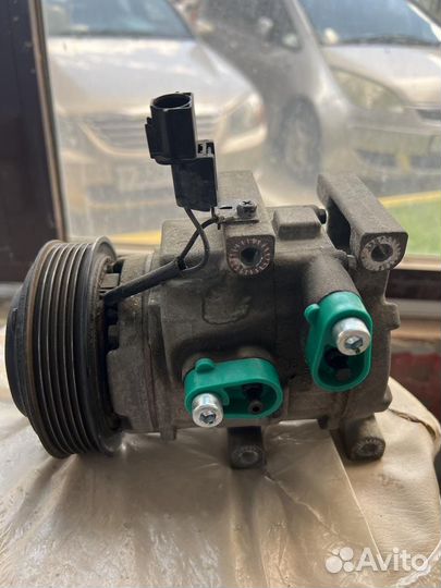 Компрессор кондиционера hyundai solaris 1