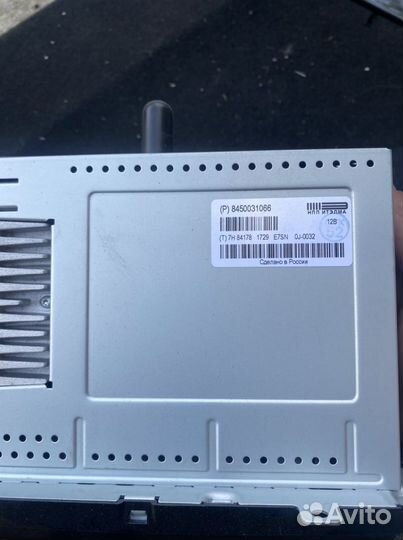 Штатная магнитола LADA vesta