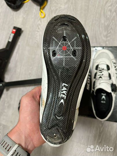 Шоссейные карбоновые велотуфли