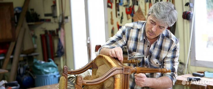 Перетяжка и ремонт мягкой мебели в Новосибирске