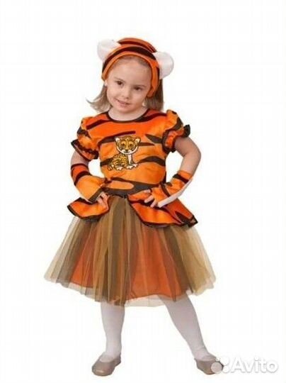 Карнавальный костюм для девочки Тигряша
