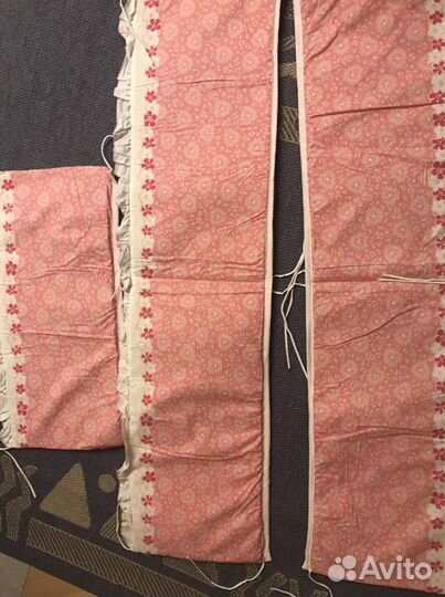 Бортики в кроватку 2 вида