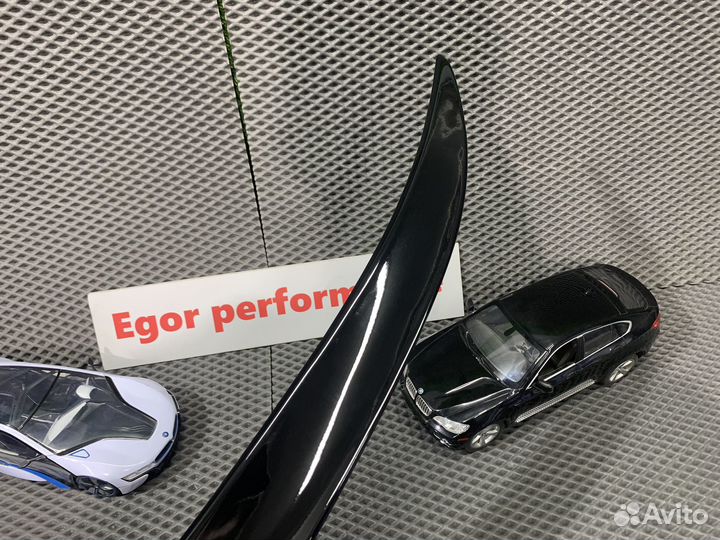 Спойлер BMW F30 М Performance, черный глянец