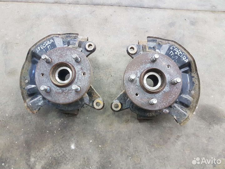 Кулак поворотный kia spectra