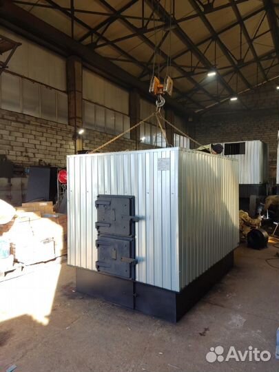 Котел водогрейный квр-0,8 мвт для твердого топлива