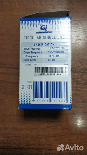 Конвертор круговой для Триколор, НТВ+ 1выход