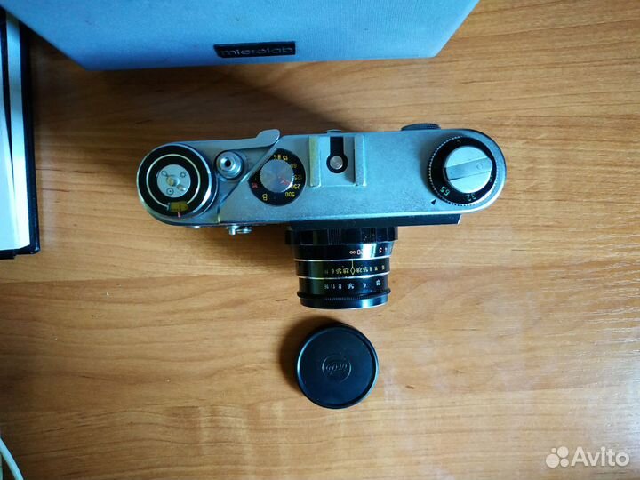 Плёночный фотоаппарат фэд 5В/Зенит ем/фото вспышка