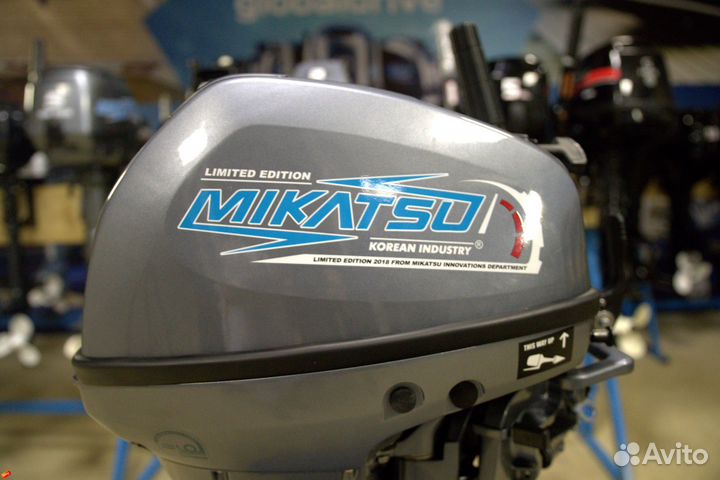 2-х тактный лодочный мотор Mikatsu M9.9fhs Б/У