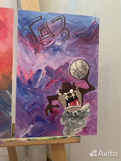 Картины баскетбольной тематики