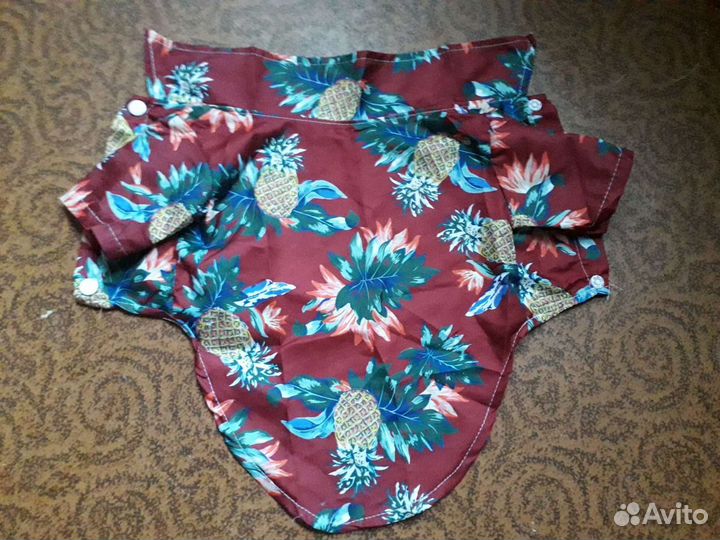 Рубашка для маленькой собаки, размер L