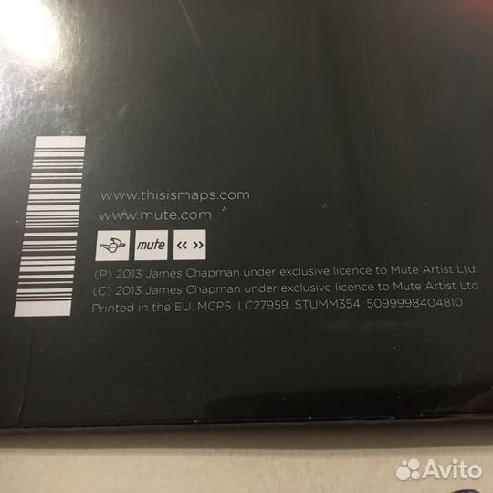 Maps - Vicissitude (2xLP + CD). 2013, EU, Mute Rec