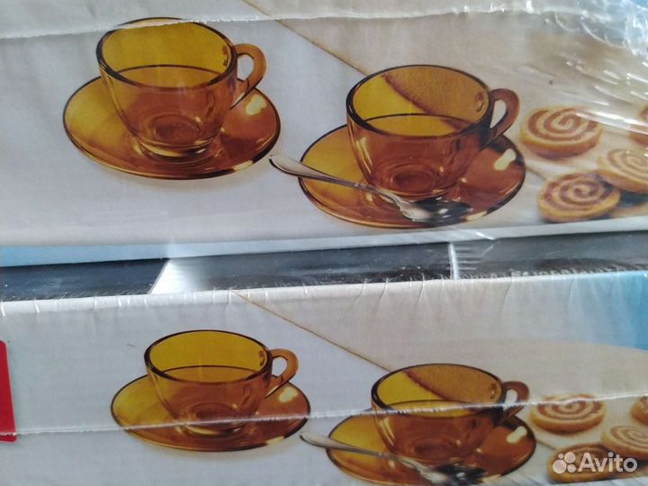 Кофейный сервиз на 6 персон. Новые