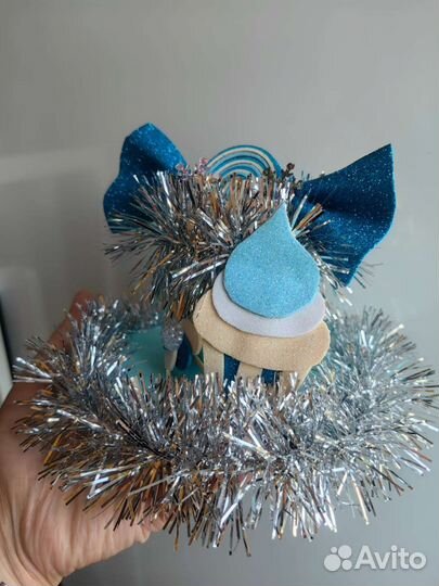 Шляпка карамелька