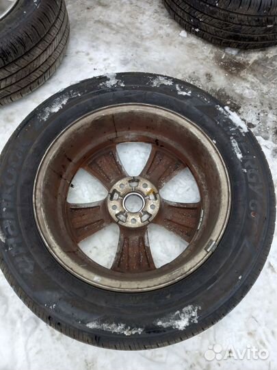 R17 Hankook Kinergy GT H436 225/60, PCD 5x114.3 DIA 10